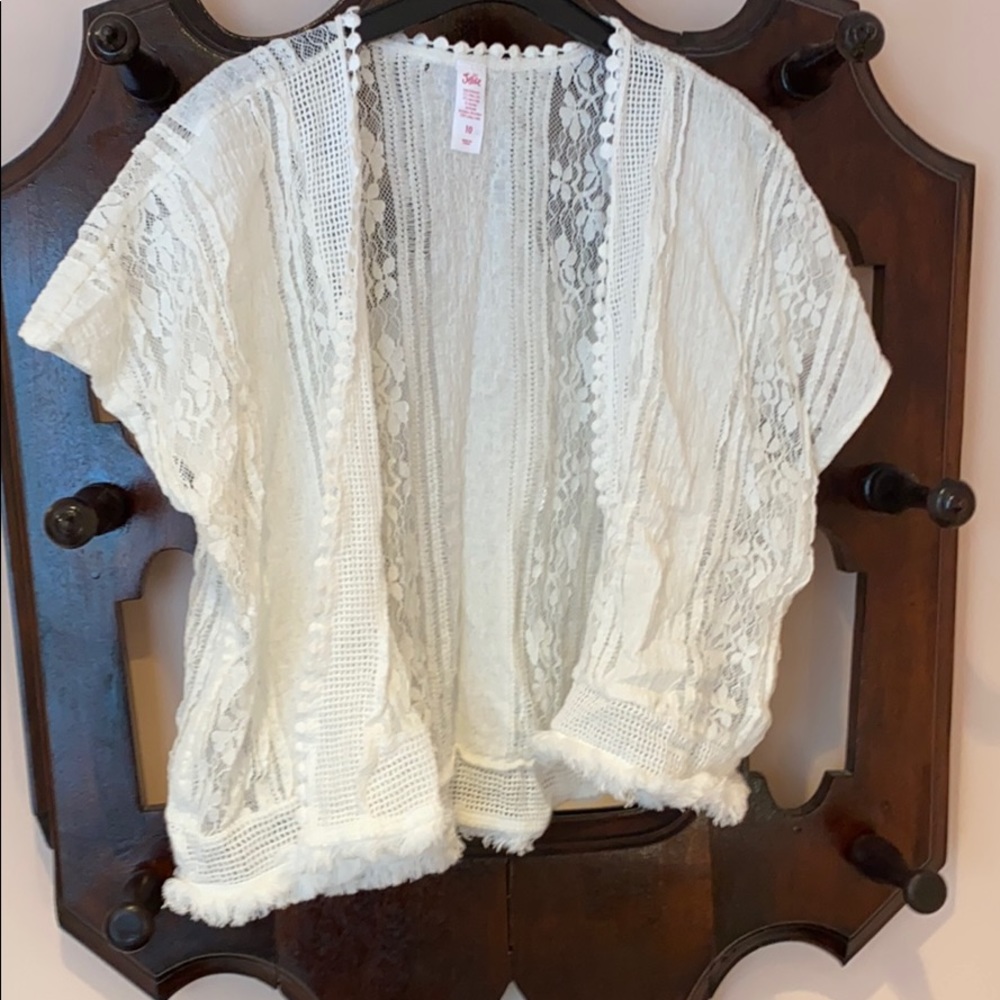 Lace jacket for girls